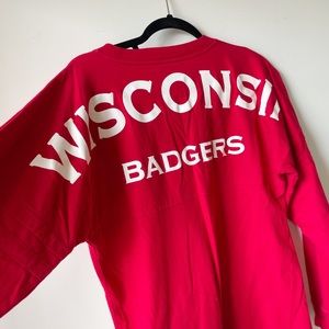WISCONSIN BADGERS spirit jersey